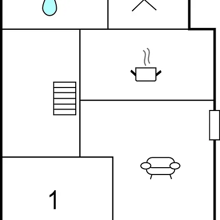 Appartement Awesome In With Kitchen